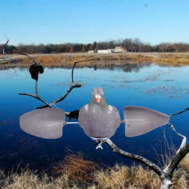 Hunting Outdoor Decor - Señuelo de movimiento de Palomas al