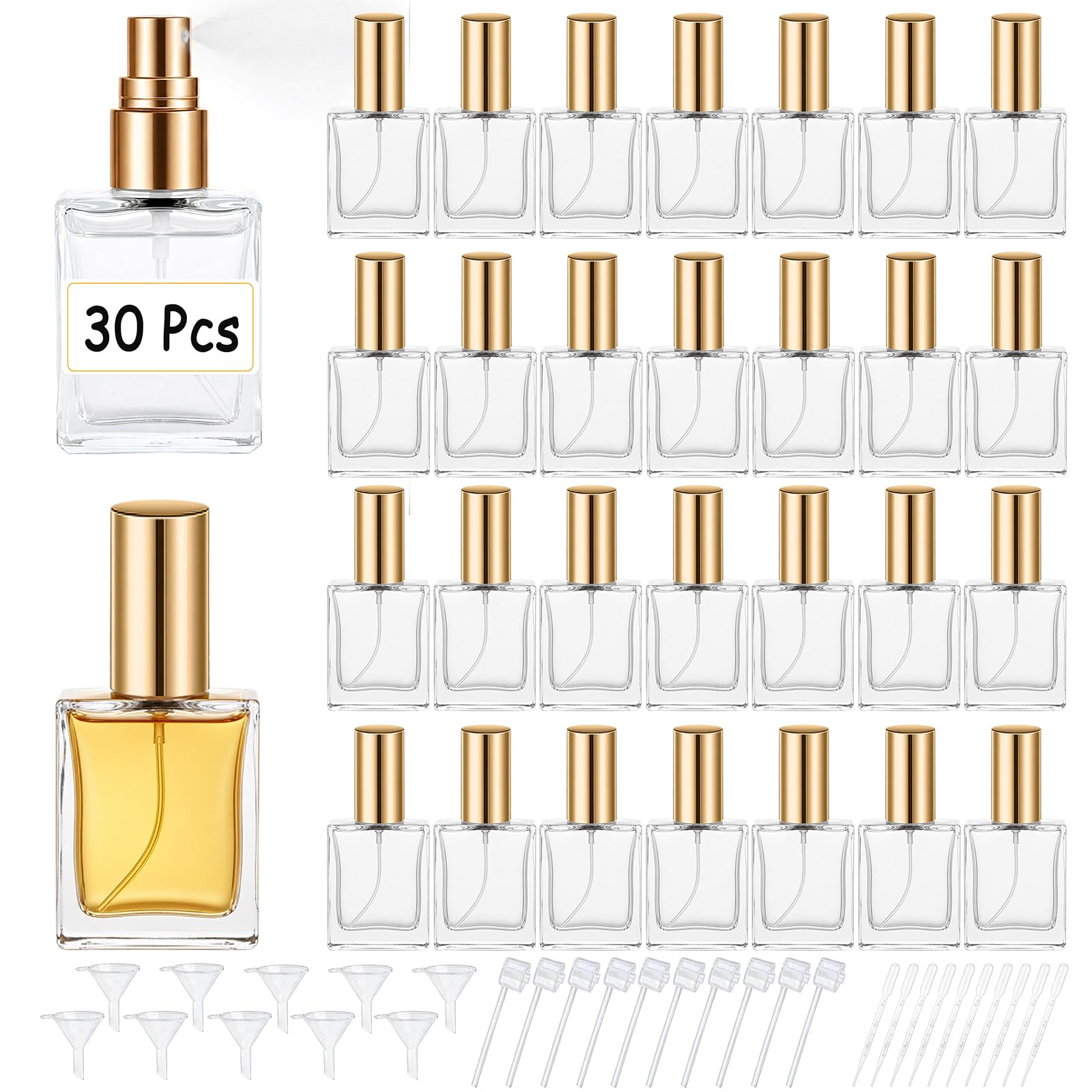 Scent Eliminator Spray - Botellas de perfume de vidrio transparente