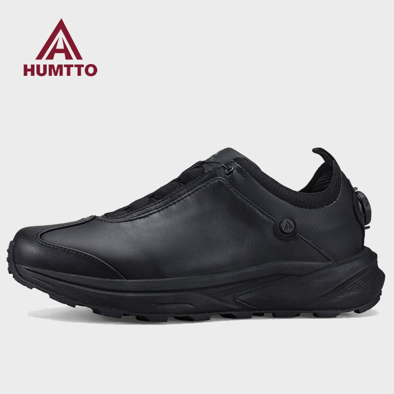 Outdoor Hunting Boots For Men - Botas de senderismo HUMTTO de cuero