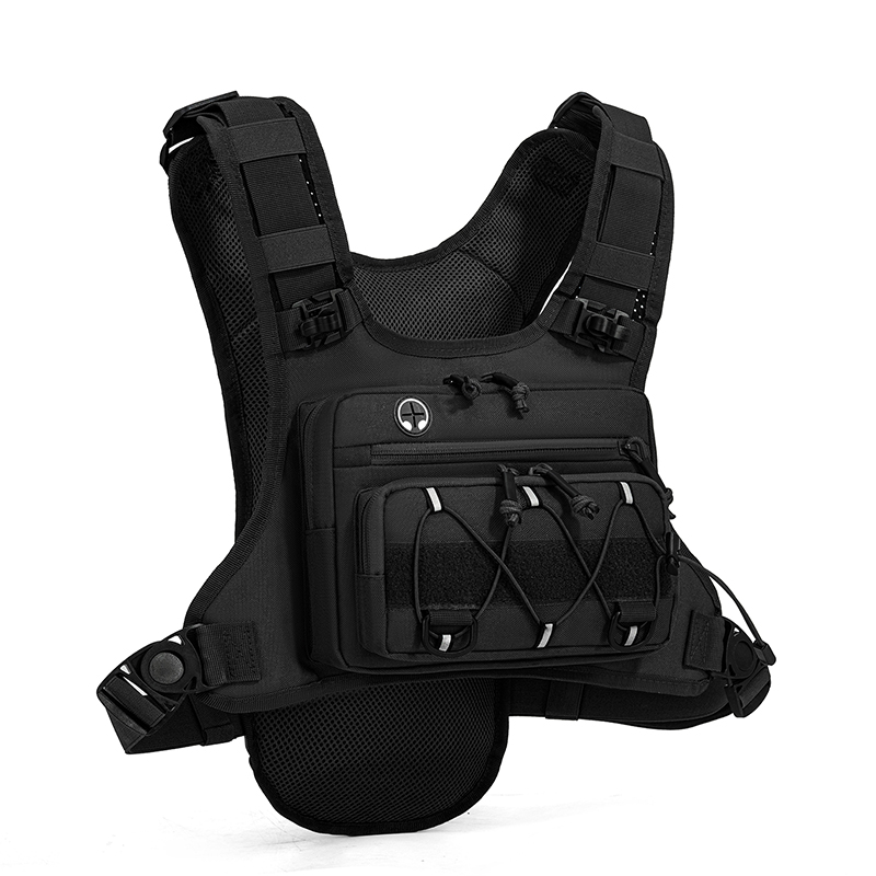 Hunting Outdoor Gear - Bolsa Táctica, Chaleco con Bolsillos Frontales,