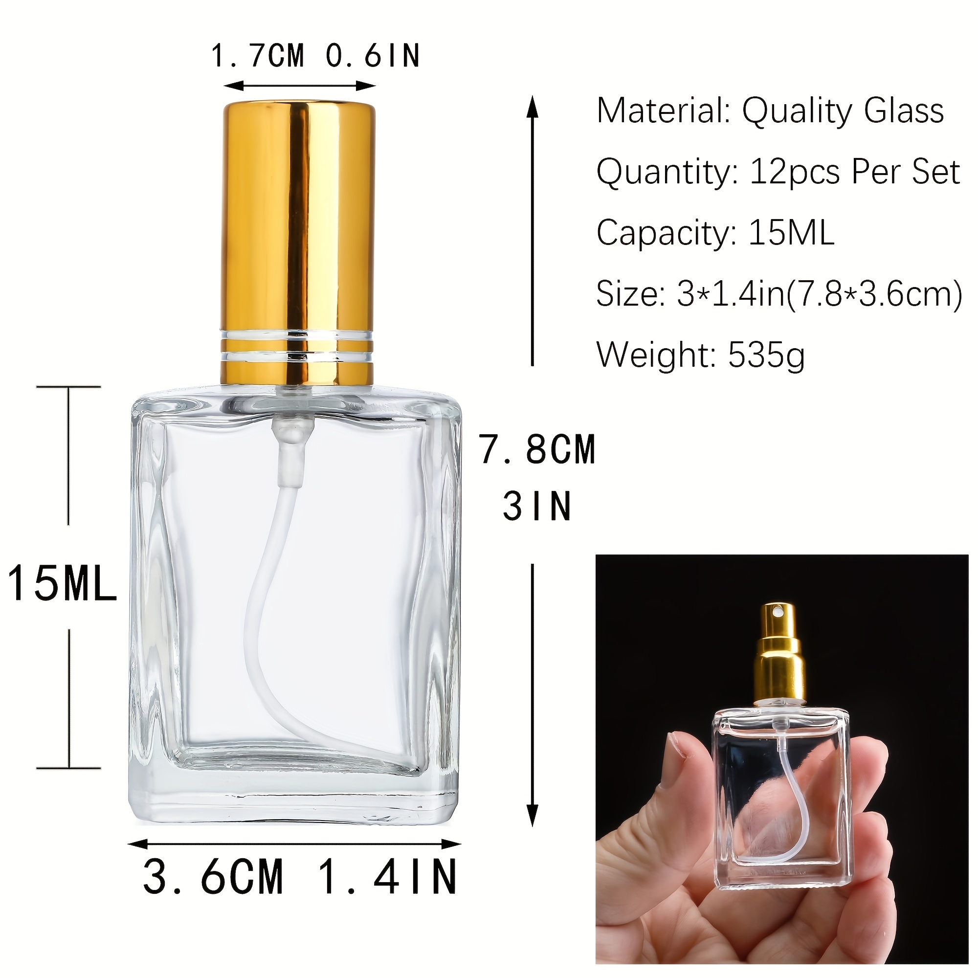 12 Uds + 6 accesorios botella  - Scent Eliminator Spray reseña y precio
