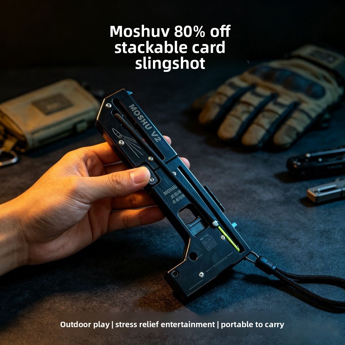 Slingshot Metálico Mágico con  - Outdoor Hunting Toys reseña y precio