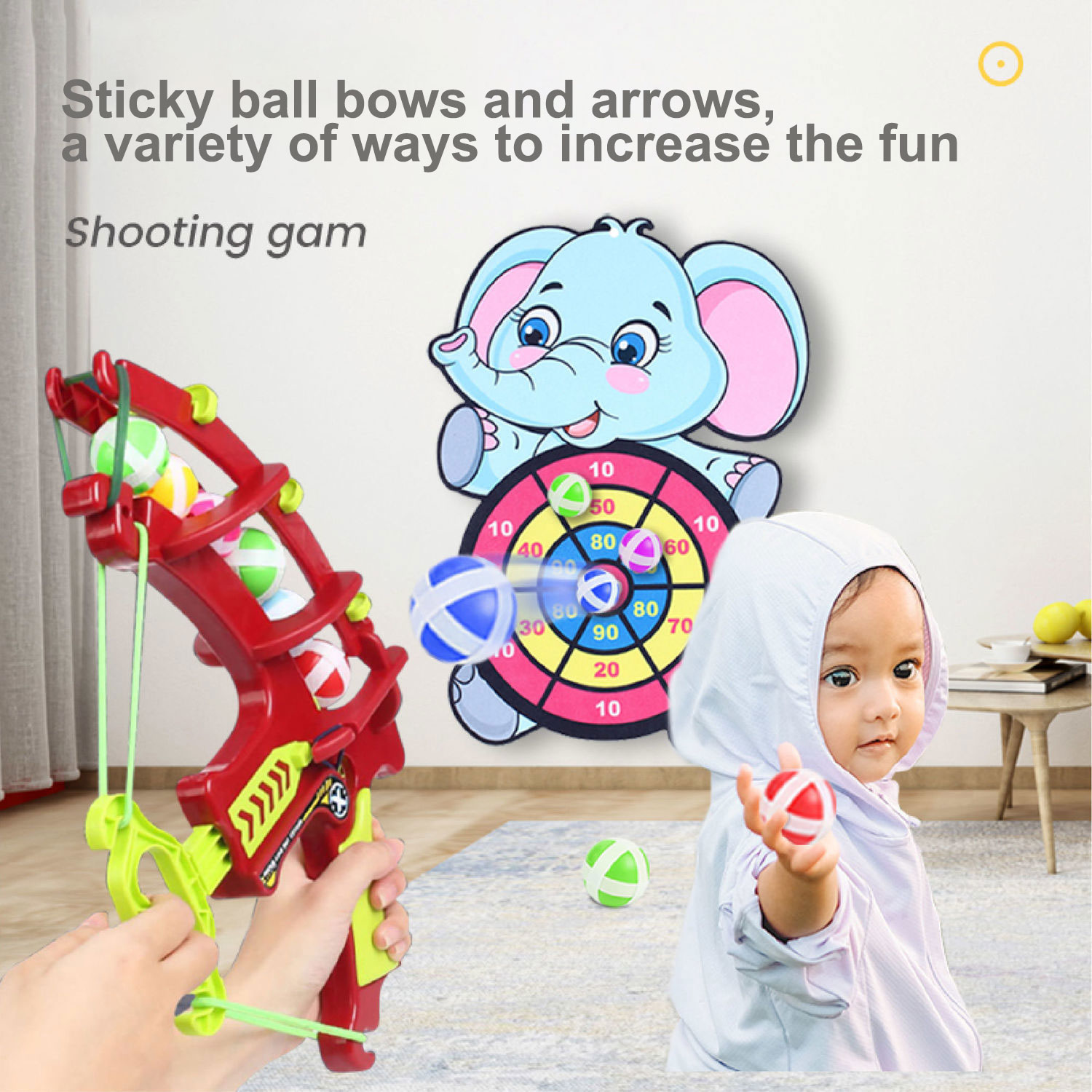 Montessori lanzar deporte tira - Outdoor Hunting Toys reseña y precio
