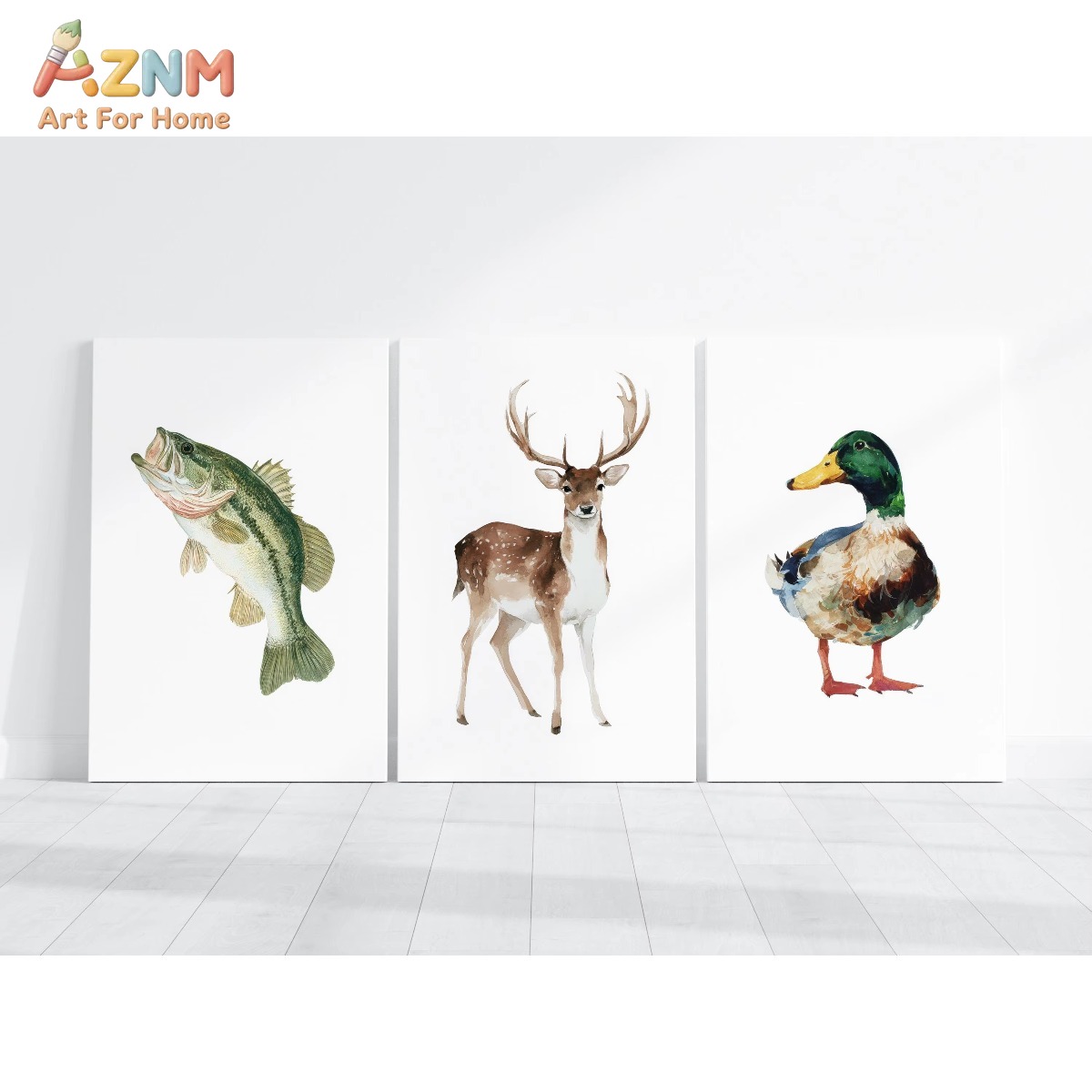 AZNM - Póster artístico de acu - Hunting Outdoor Decor reseña y precio