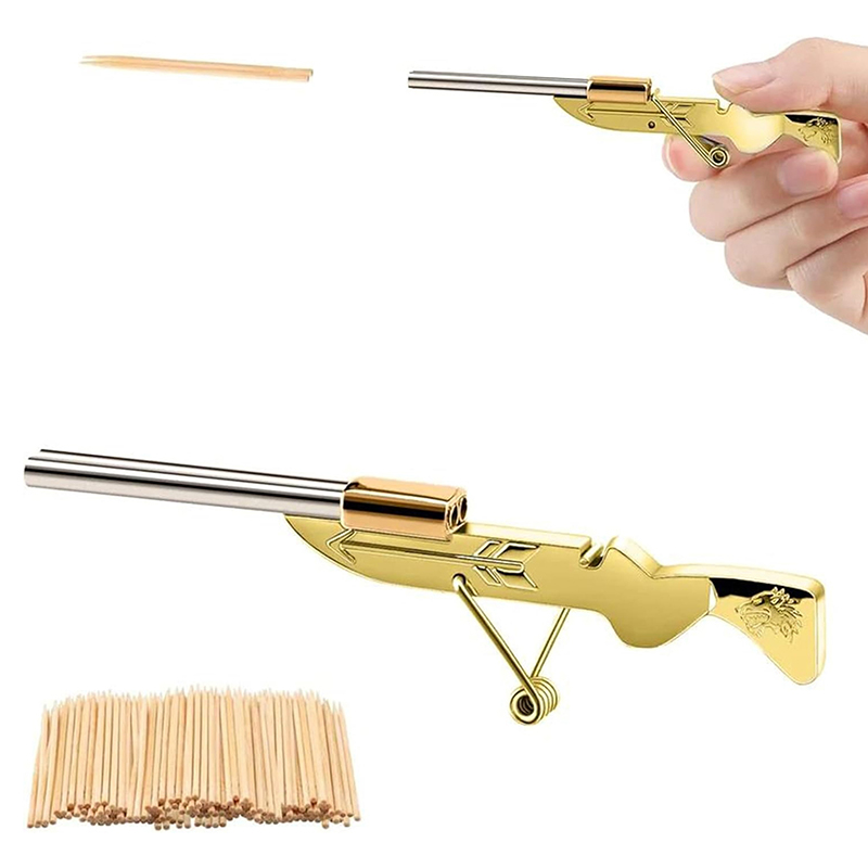 Mini pistola de palillo de die - Outdoor Hunting Toys reseña y precio
