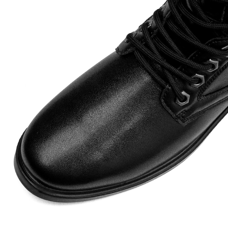 Botas de Cuero de Caña Alta, B - Outdoor Hunting Boots For Men reseña y precio