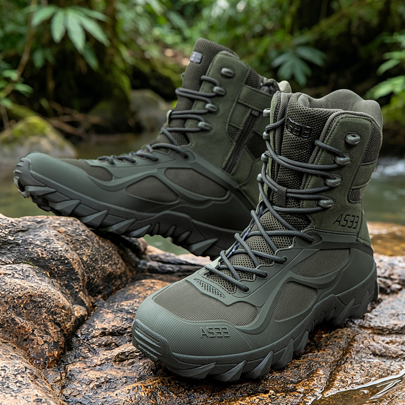 Botas tácticas para hombre, bo - Outdoor Hunting Boots For Men reseña y precio