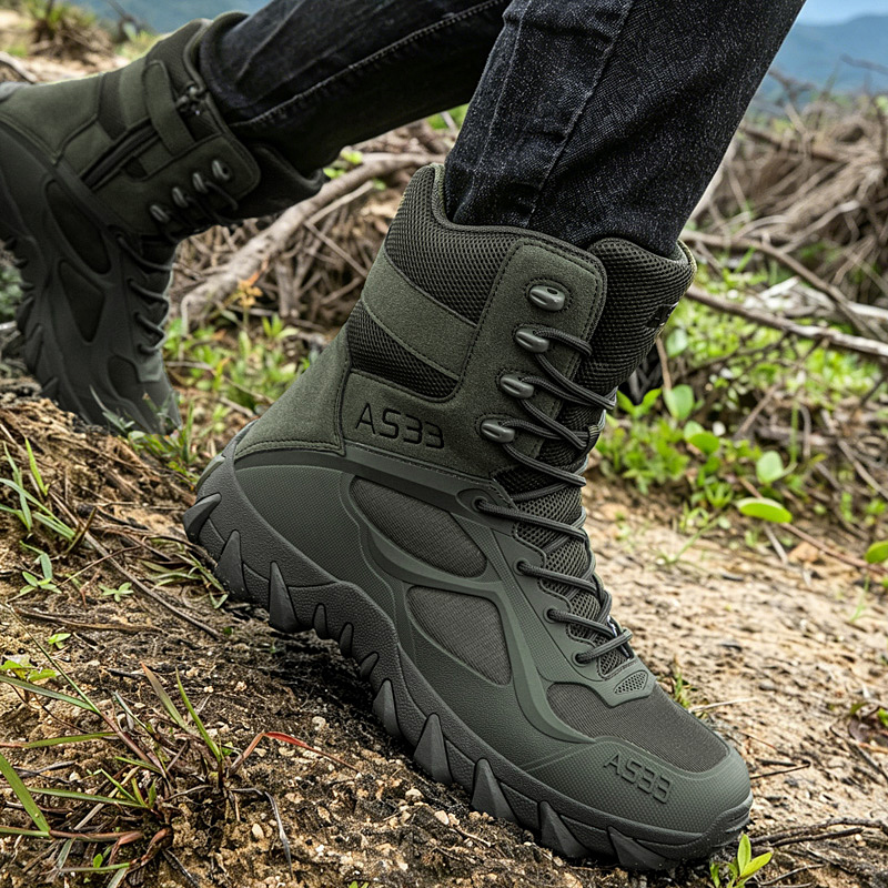 Botas tácticas para hombre, bo - Outdoor Hunting Boots For Men reseña y precio