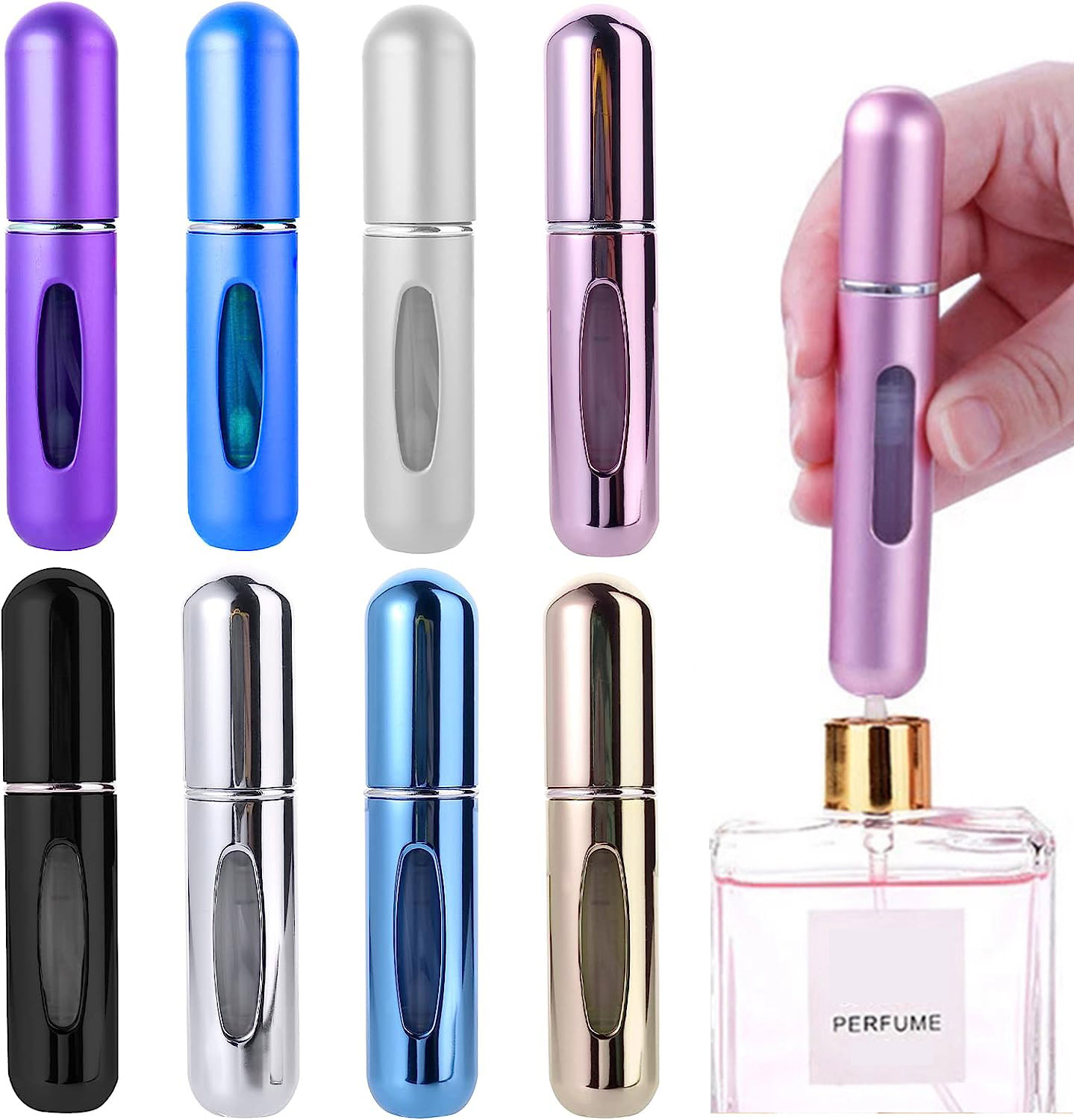 Mini botella de Perfume recarg - Scent Eliminator Spray reseña y precio