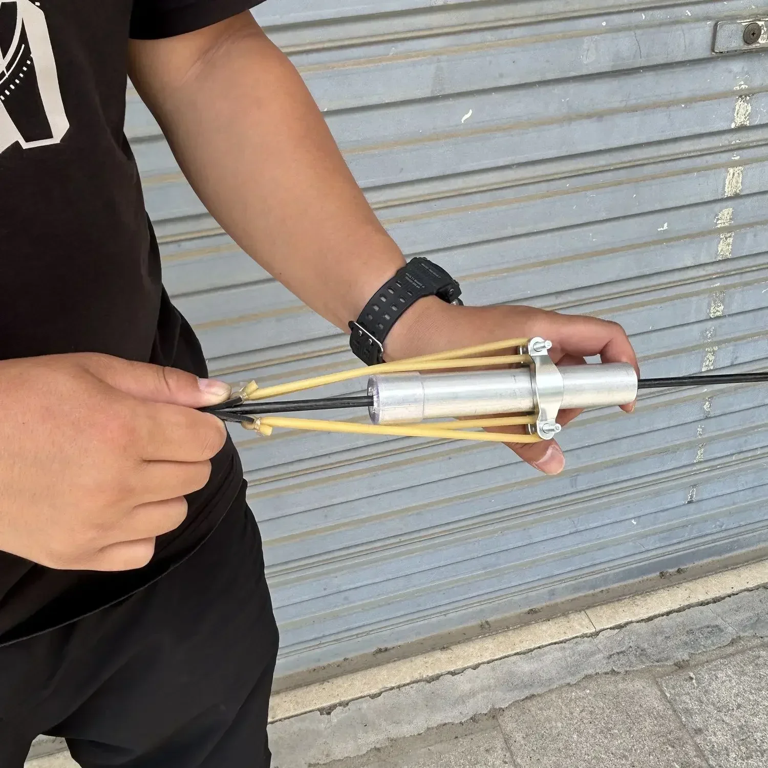 Mini lanzador de flecha portát - Outdoor Hunting Toys reseña y precio