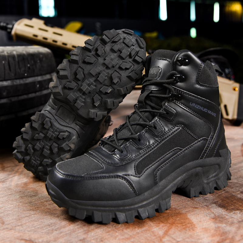 Zapatos de senderismo para hom - Outdoor Hunting Boots For Men reseña y precio