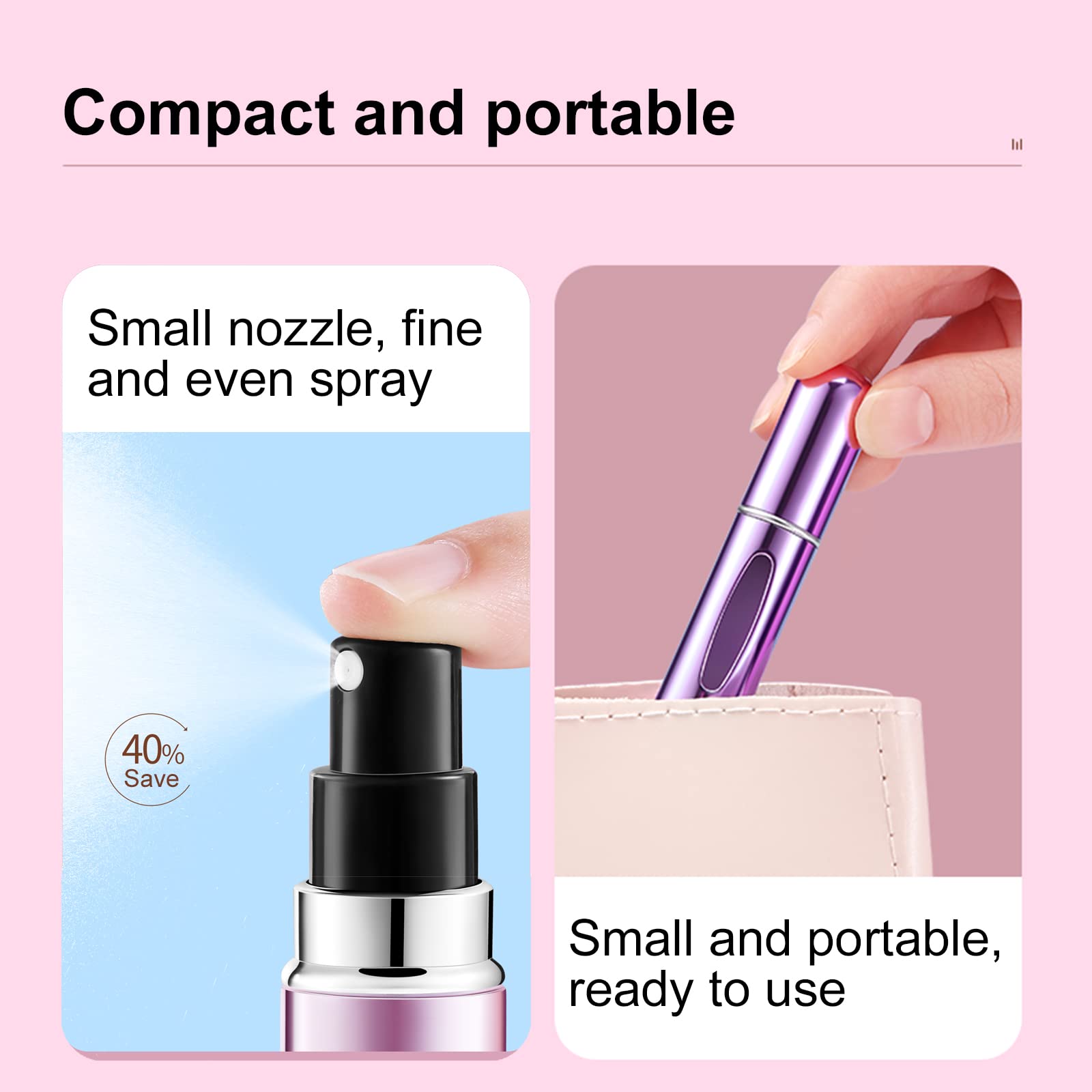 Mini Botella de Perfume Recarg - Scent Eliminator Spray reseña y precio