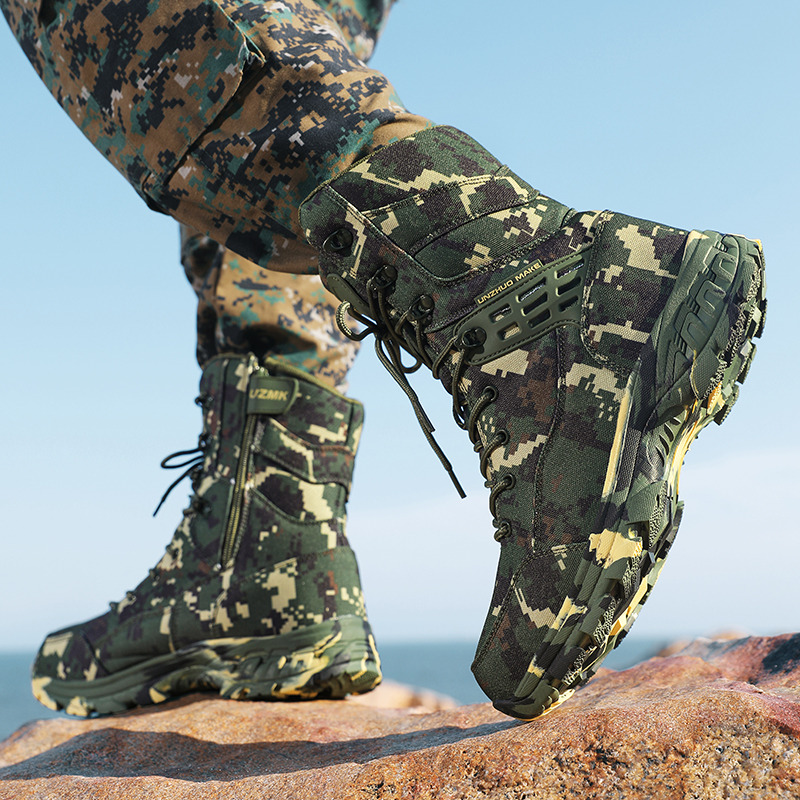 Botas de exterior de alta cali - Outdoor Hunting Boots For Men reseña y precio